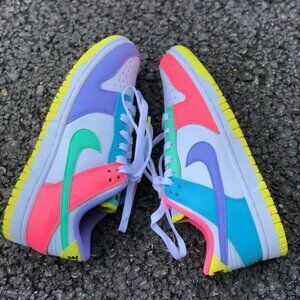 🍿🌭Nike Dunk Low “Rainbow Pop” – Vibrant & Playful